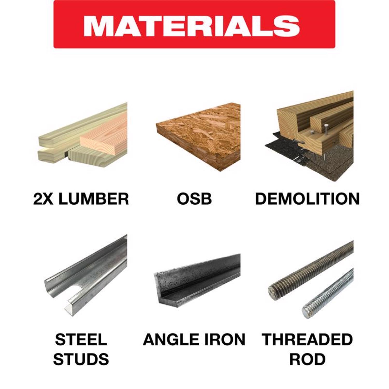 Diablo 6-1/2 in. D X 5/8 in. Wood & Metal TiCo Hi-Density Carbide Wood and Metal Saw Blade 32 teeth