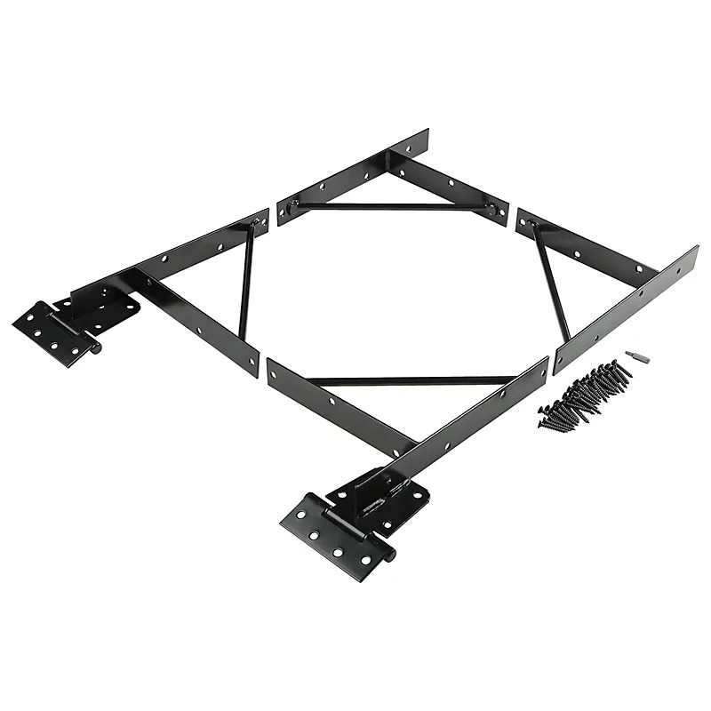 National Hardware Anti-Sag Gate Kit Black
