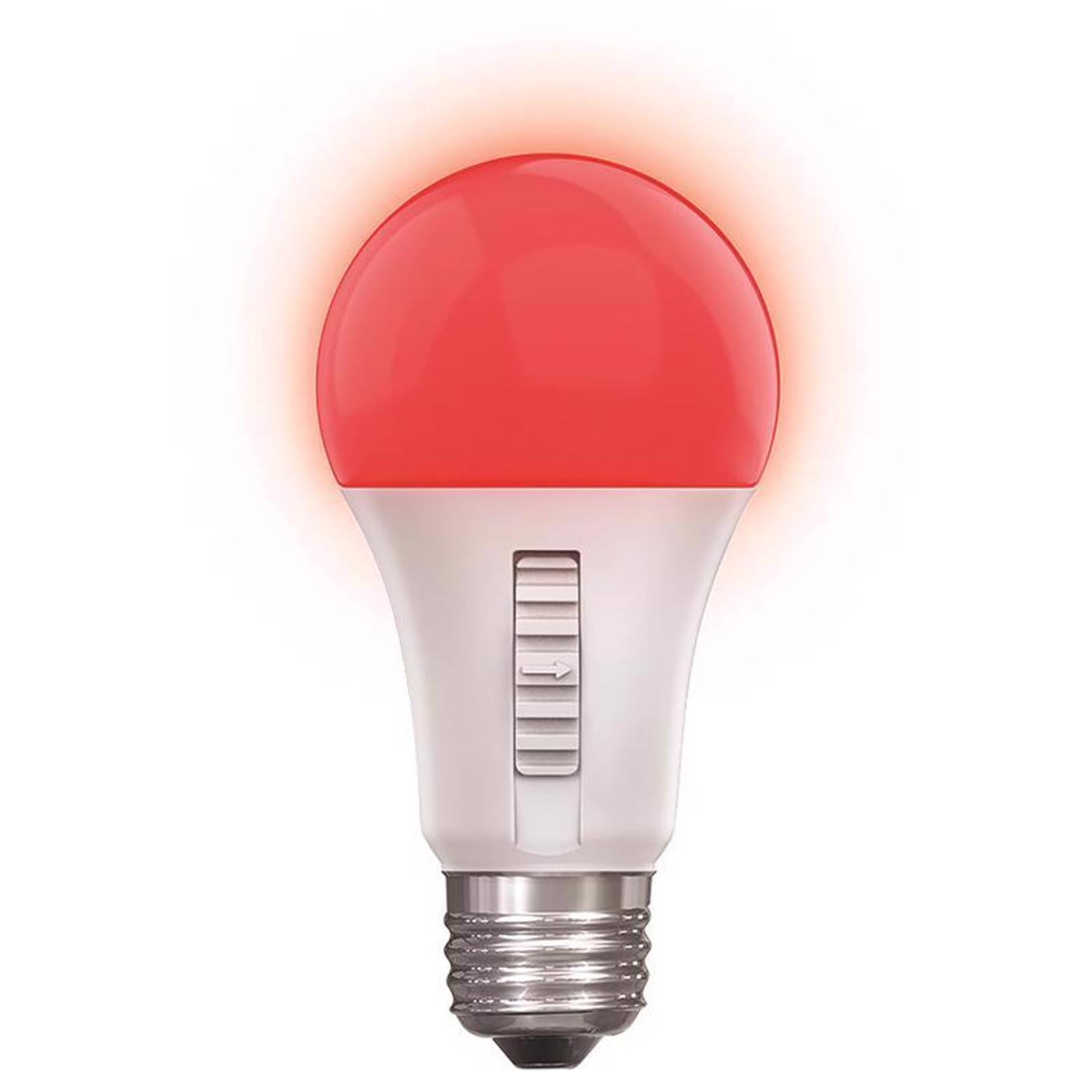 Feit A19 E26 (Medium) Smart-Enabled Party Bulb Color Changing 4.5 Watt Equivalence 1 pk
