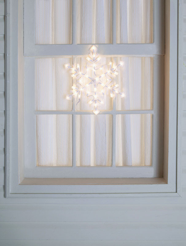 Impact Innovations 17 in. Snowflake Silhouette Hanging Decor