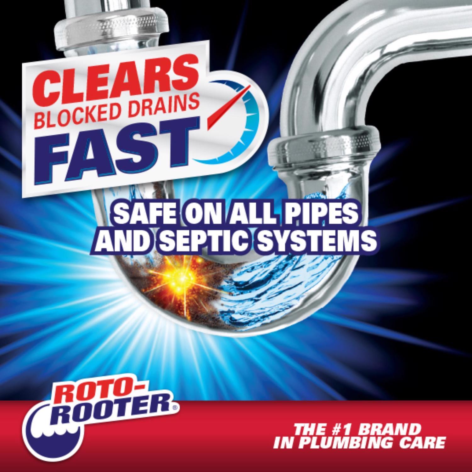 Roto-Rooter Gel Clog Remover 64 oz
