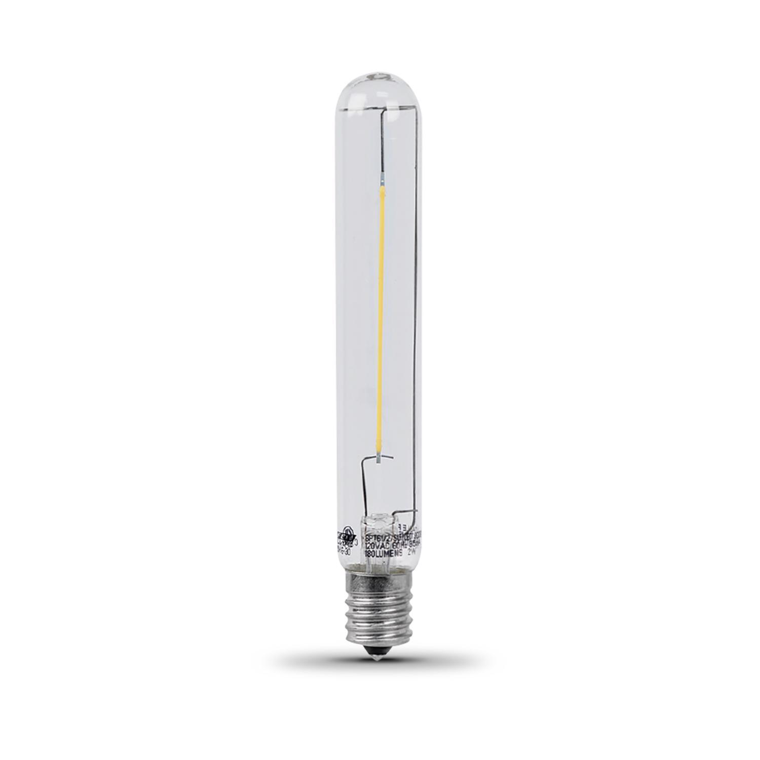 Feit T6.5 E17 (Intermediate) LED Bulb Bright White 40 Watt Equivalence 1 pk