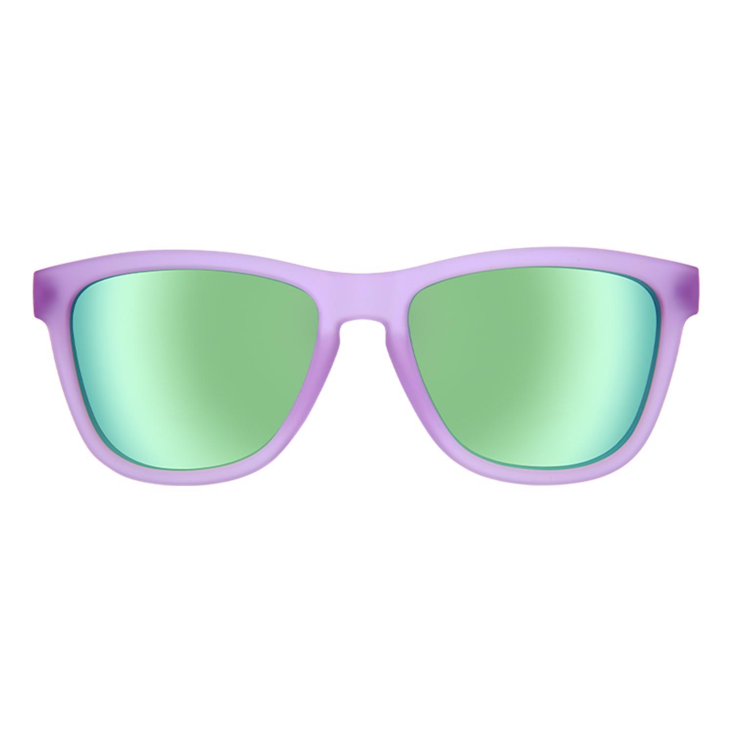 goodr OG - Lilac It Like That! Sunglasses Unisex Lilac Frame Green Lens Polarized