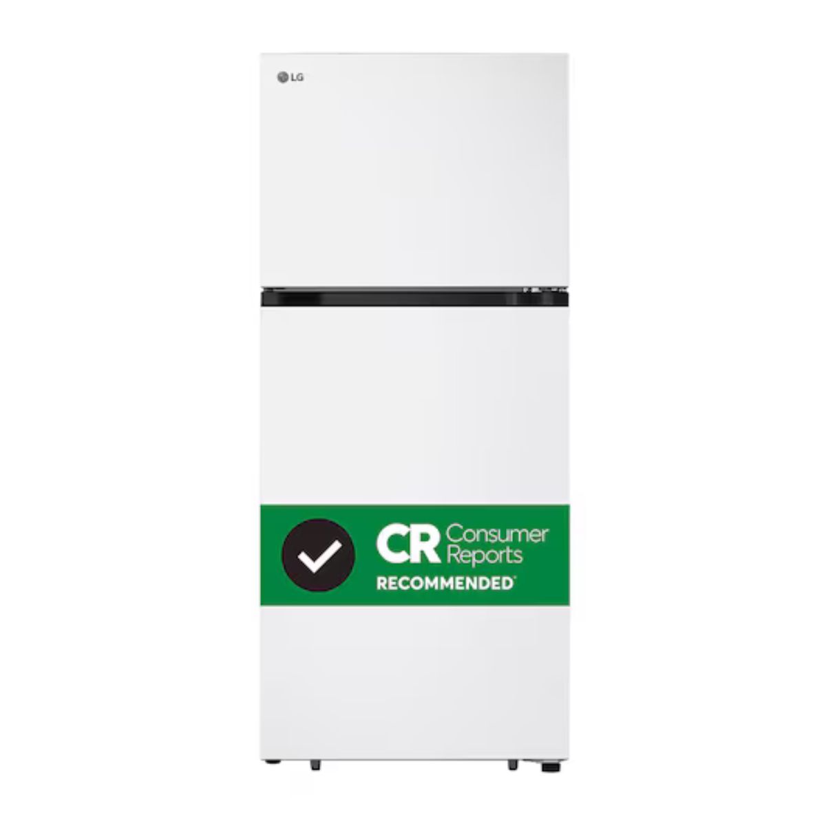 18 cu. ft. White Top Freezer Refrigerator