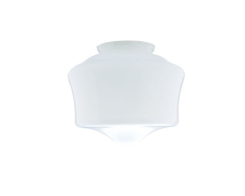 Westinghouse Schoolhouse White Glass Lamp Shade 1 pk