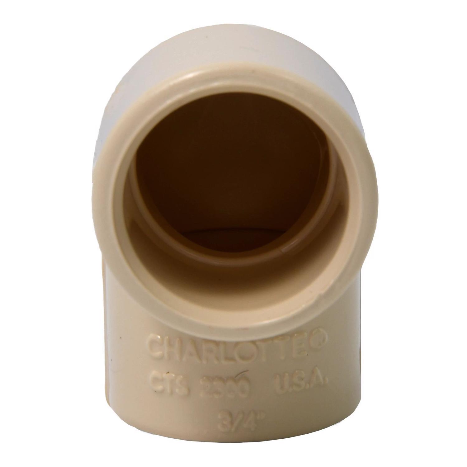 Charlotte Pipe FlowGuard 3/4 in. CPVC Elbow 10 pk