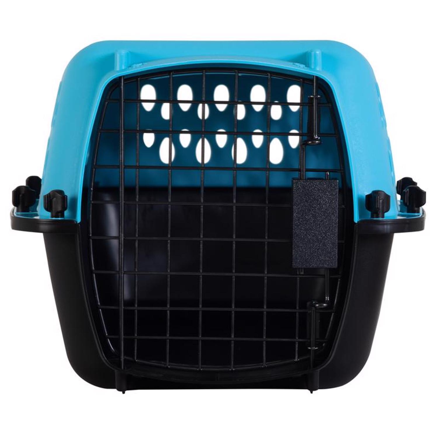 Aspen Pet Pet Porter Medium Plastic Pet Kennel Multicolored 10 in. H X 12.6 in. W X 19 in. D