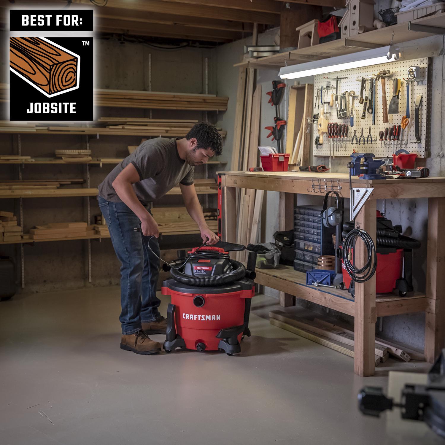 Craftsman 3 in. L X 3 in. W X 2-1/2 in. D Crevice Tool 1 pc