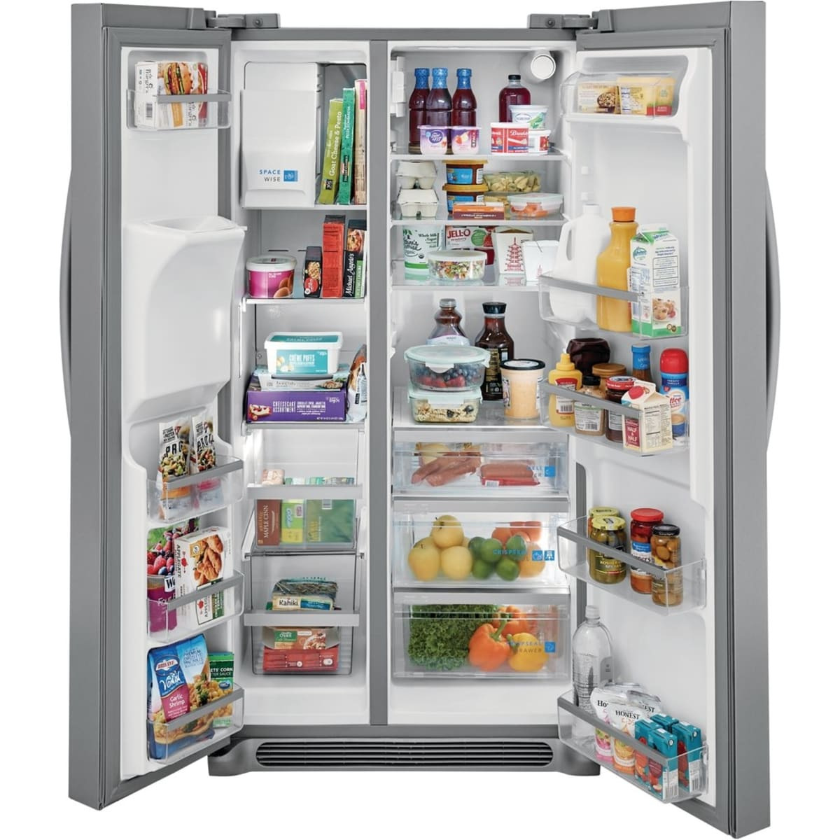 Frigidaire 36 in. Freestanding Side by Side Refrigerator with 25.6 Cu. Ft. Total Capacity
