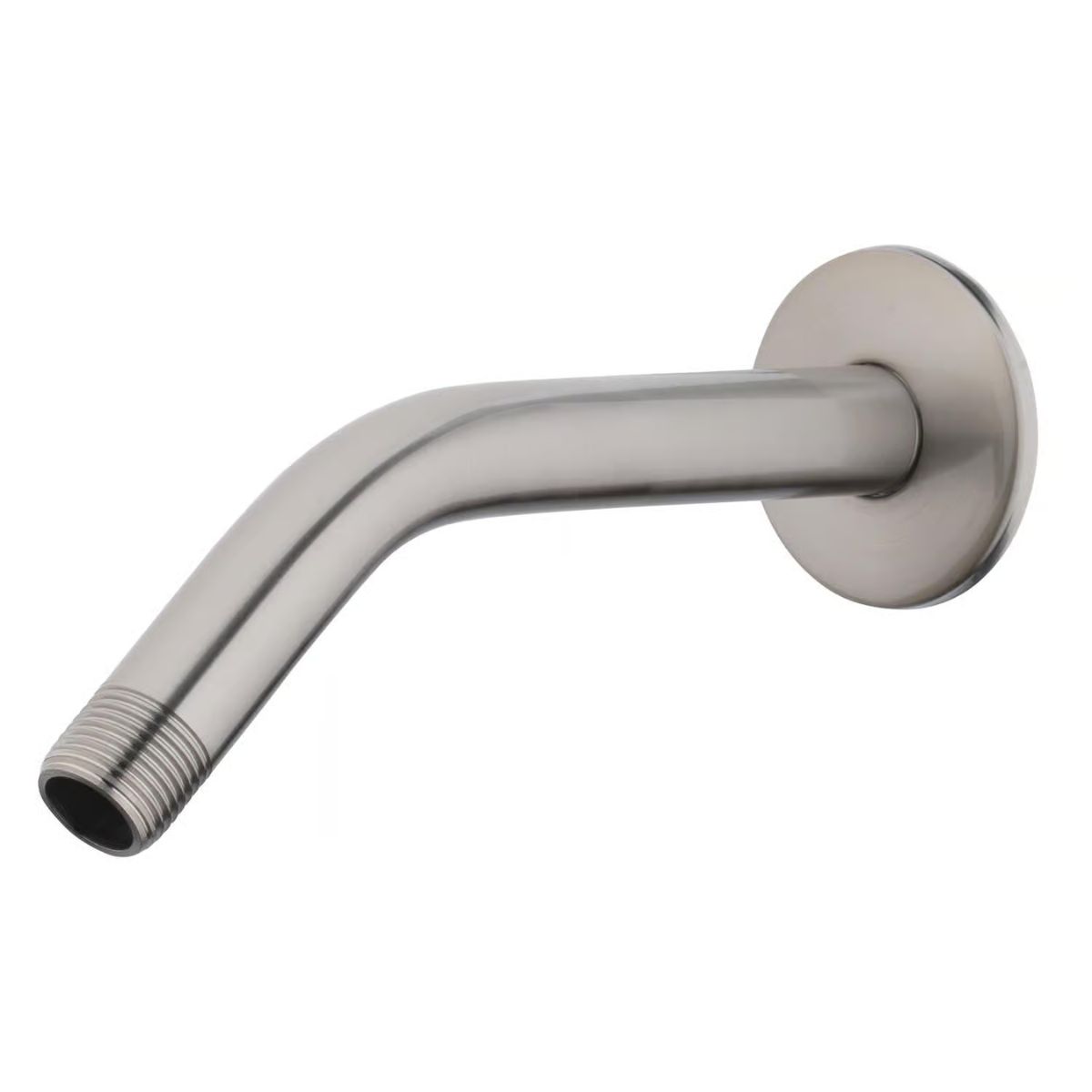 Oakbrook Collection Brushed Nickel Stainless Steel Shower Arm and Flange