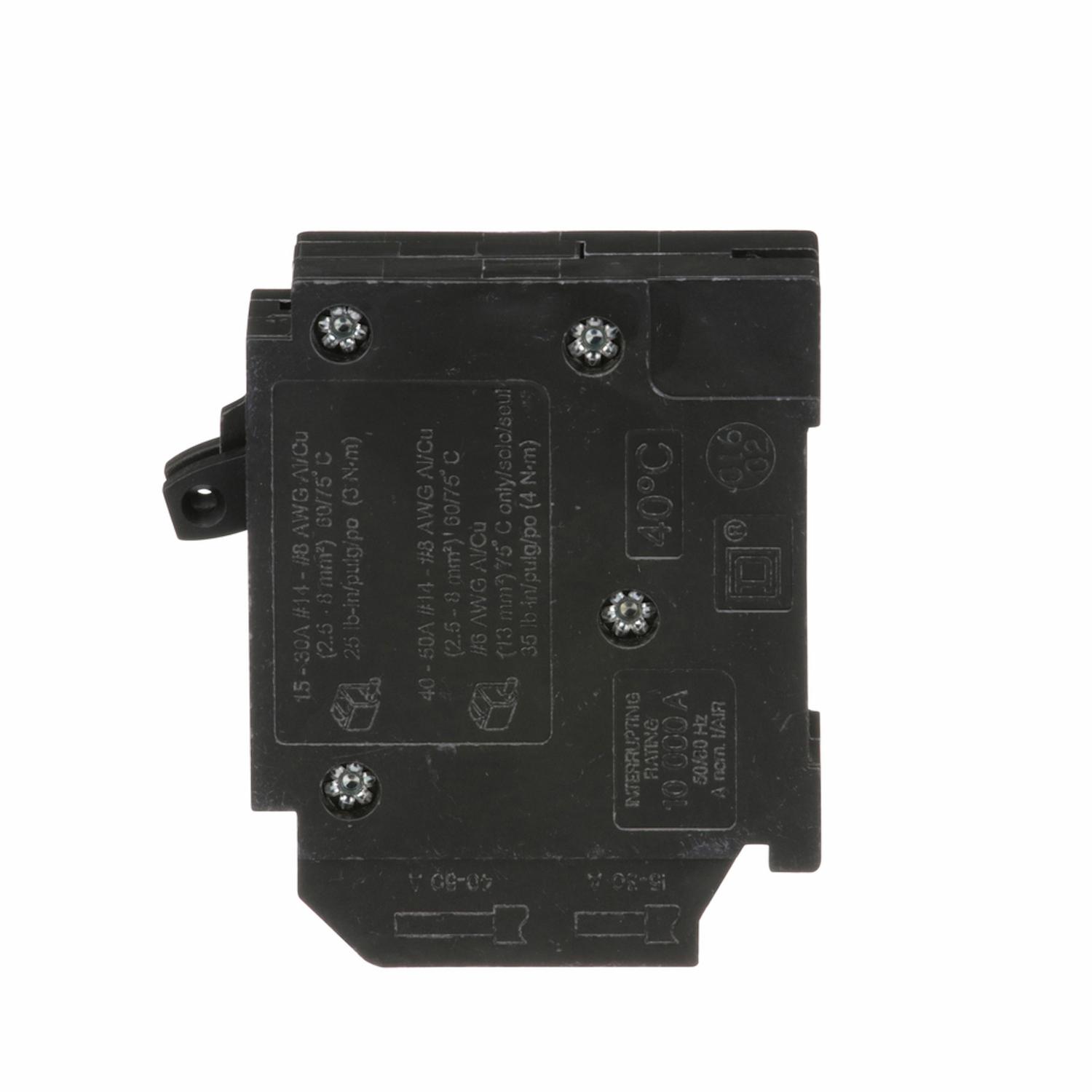 Square D HomeLine 20/20 amps Tandem Single Pole Circuit Breaker