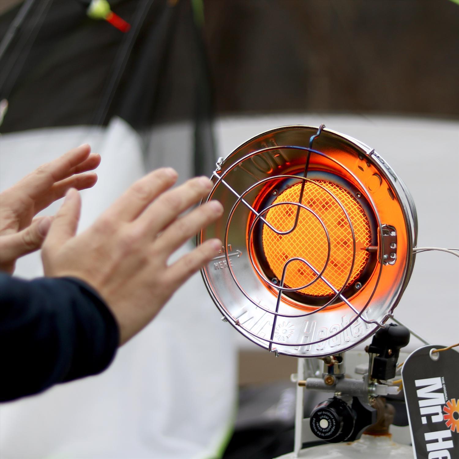 Mr. Heater 15000 Btu/h 300 sq ft Infrared Propane Tank Top Heater