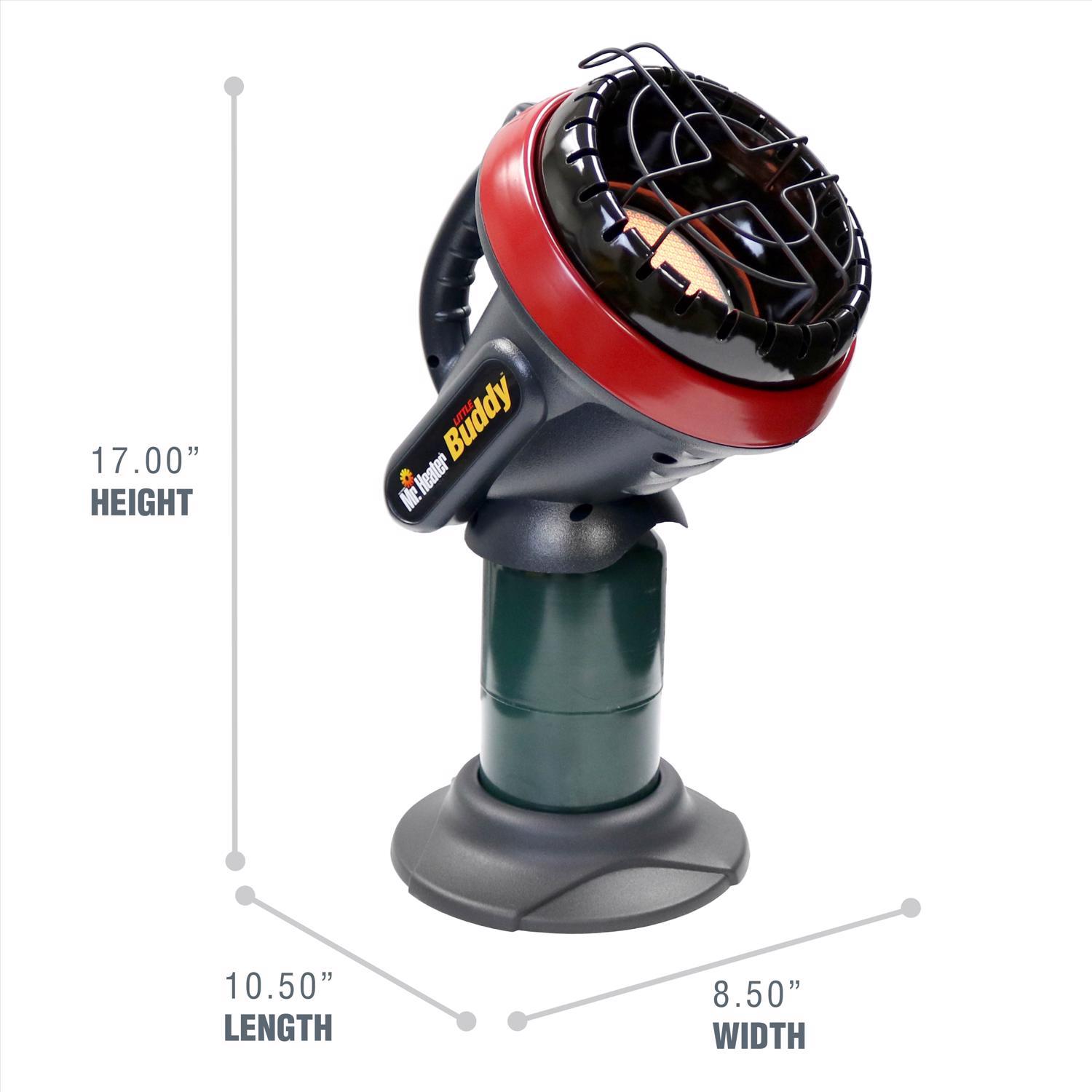 Mr. Heater Little Buddy 95 sq ft Propane Radiant Portable Heater 3800 BTU