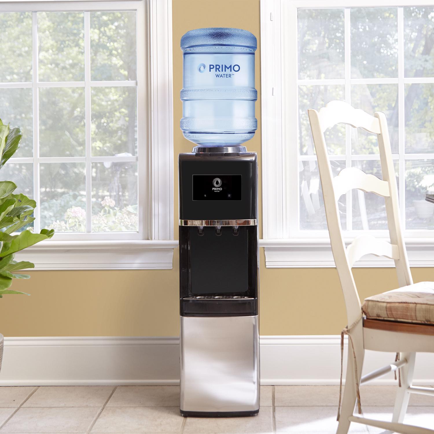 Primo Water Deluxe 3-5 gal Black Water Dispenser Plastic