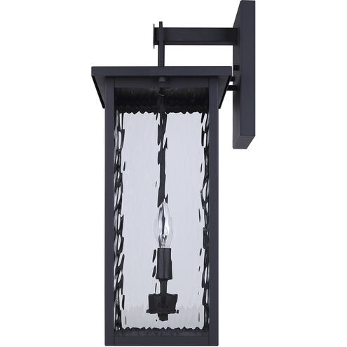 Canarm Shana 2 Light 22 in. Black Outdoor Wall Lantern