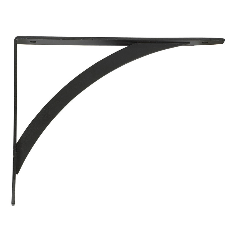 John Sterling Powder-Coated Steel Elegant Shelf Bracket