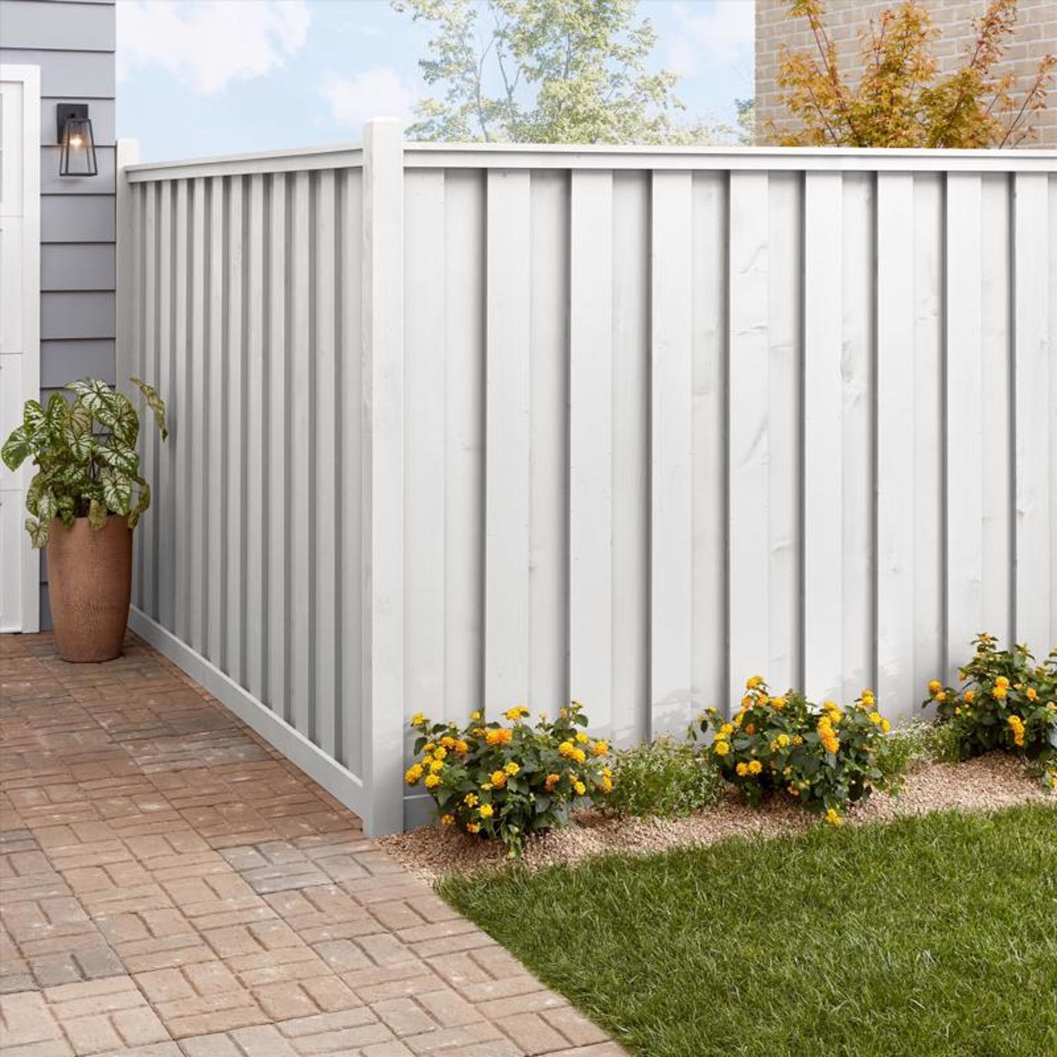 Cabot Siding & Fence Solid Tintable Ultra White Base Stain and Sealer 1 gal