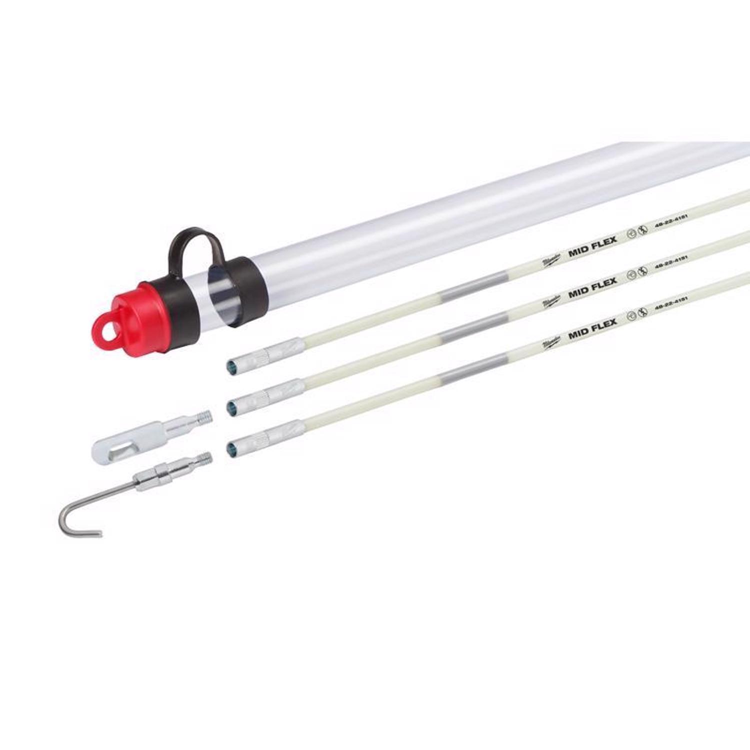 Milwaukee 0.25 in. W X 15 ft. L Fiberglass Fish Sticks 1 pk