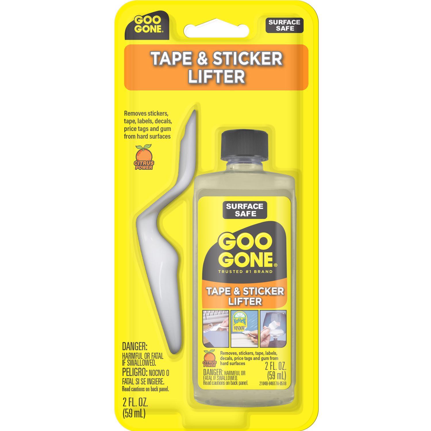 Goo Gone Liquid Tape and Sticker Remover 2 oz