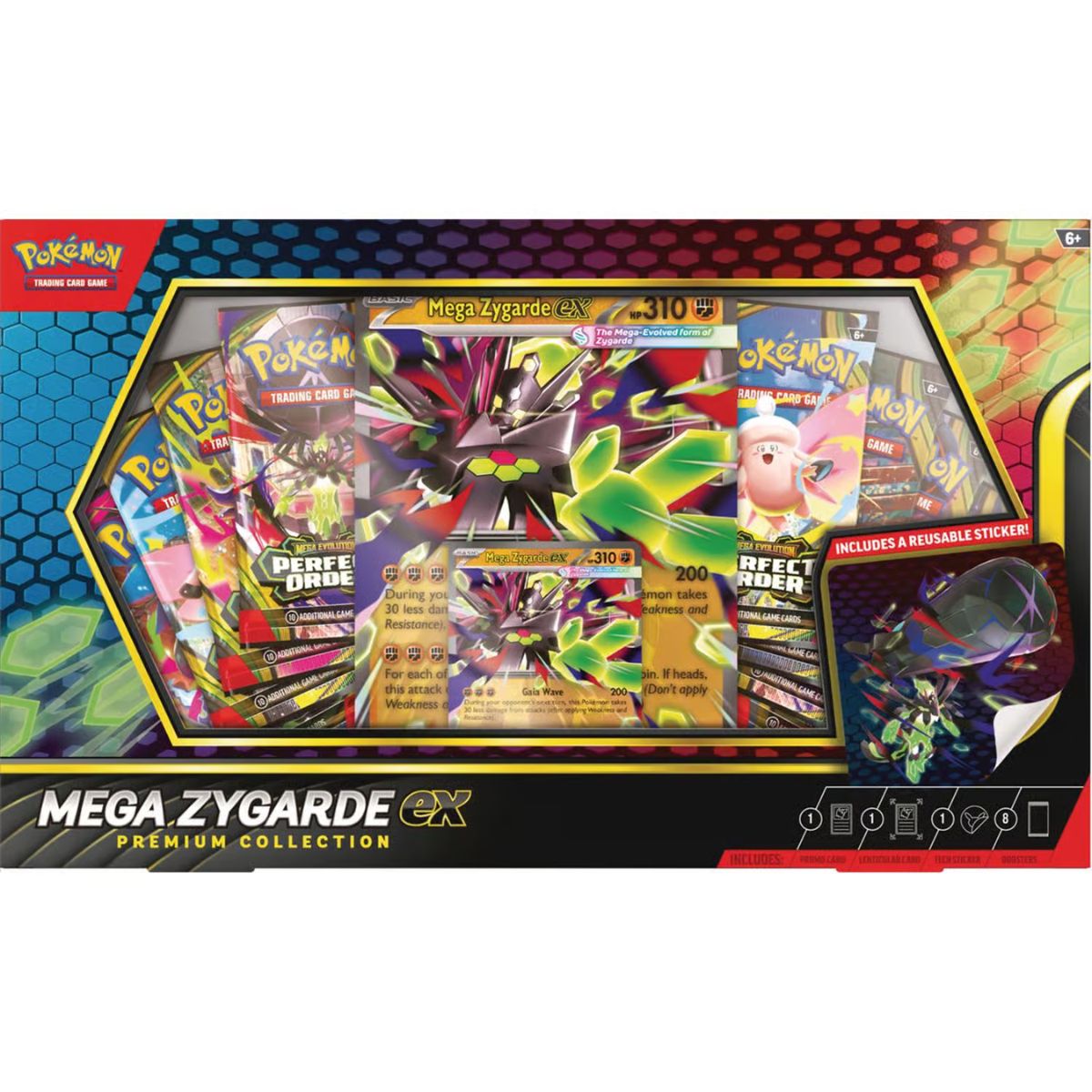 Pokemon Mega Zygarde Ex Box Trading Cards