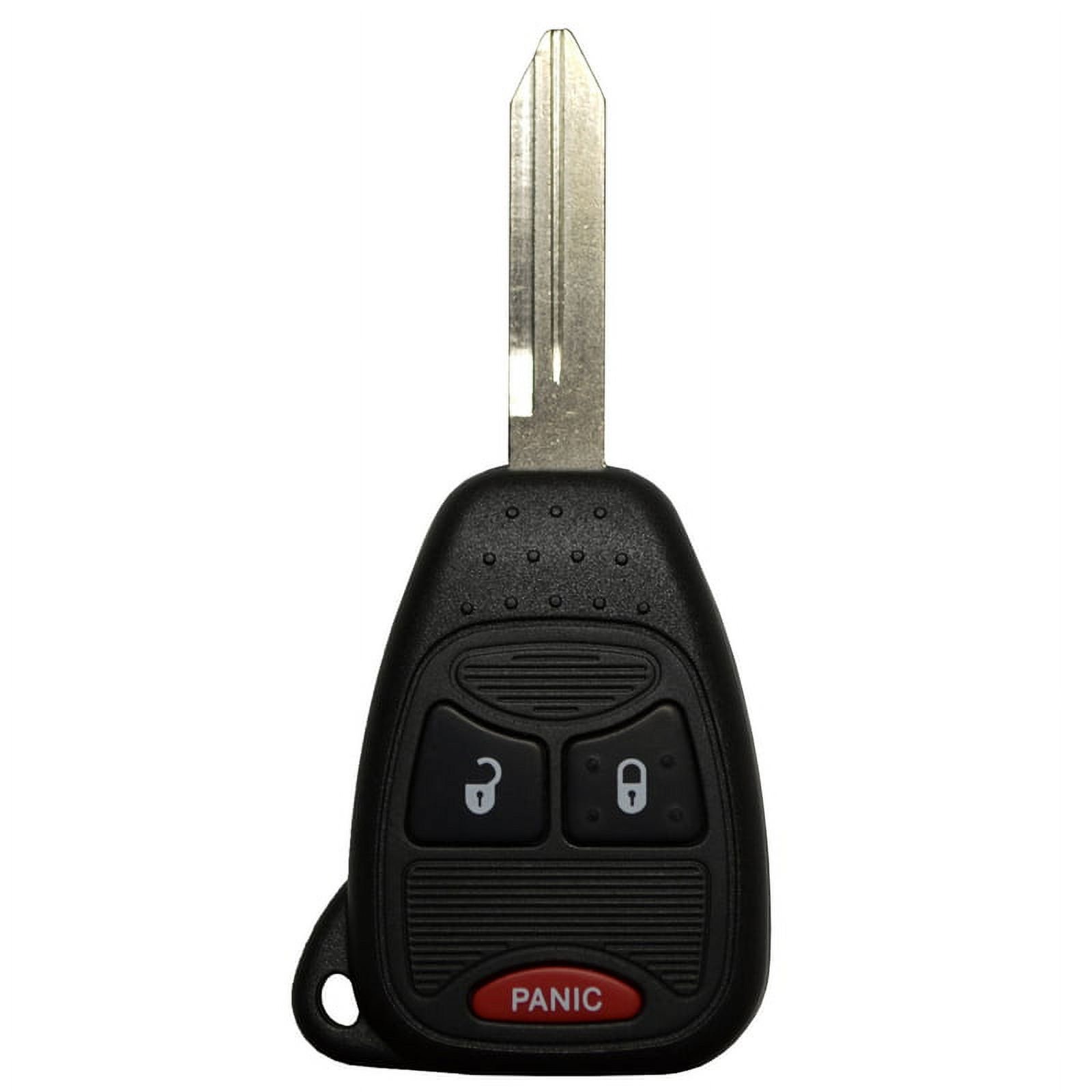 Hillman KeyStart 9977345 FOB Key Blank Self Programmable Remote Automotive ULK013 Double For Jeep Black
