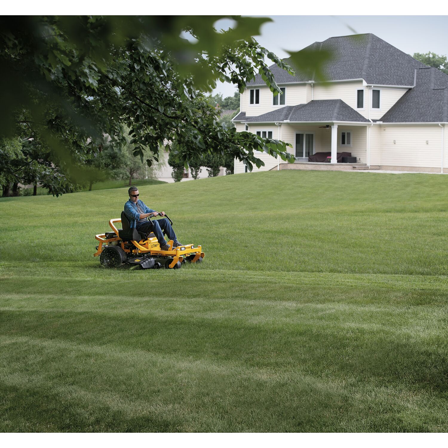 Cub Cadet Ultima ZT1 50 in. 23 HP Kawasaki FR Series V-Twin Dual Hydrostatic Zero Turn Mower with Lap Bar Control