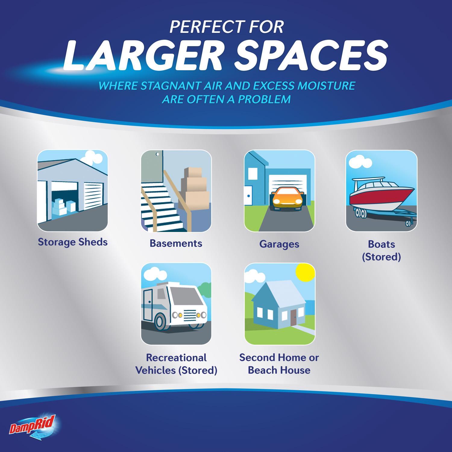 DampRid Moisture Absorber No Scent 2 lb 1 pk