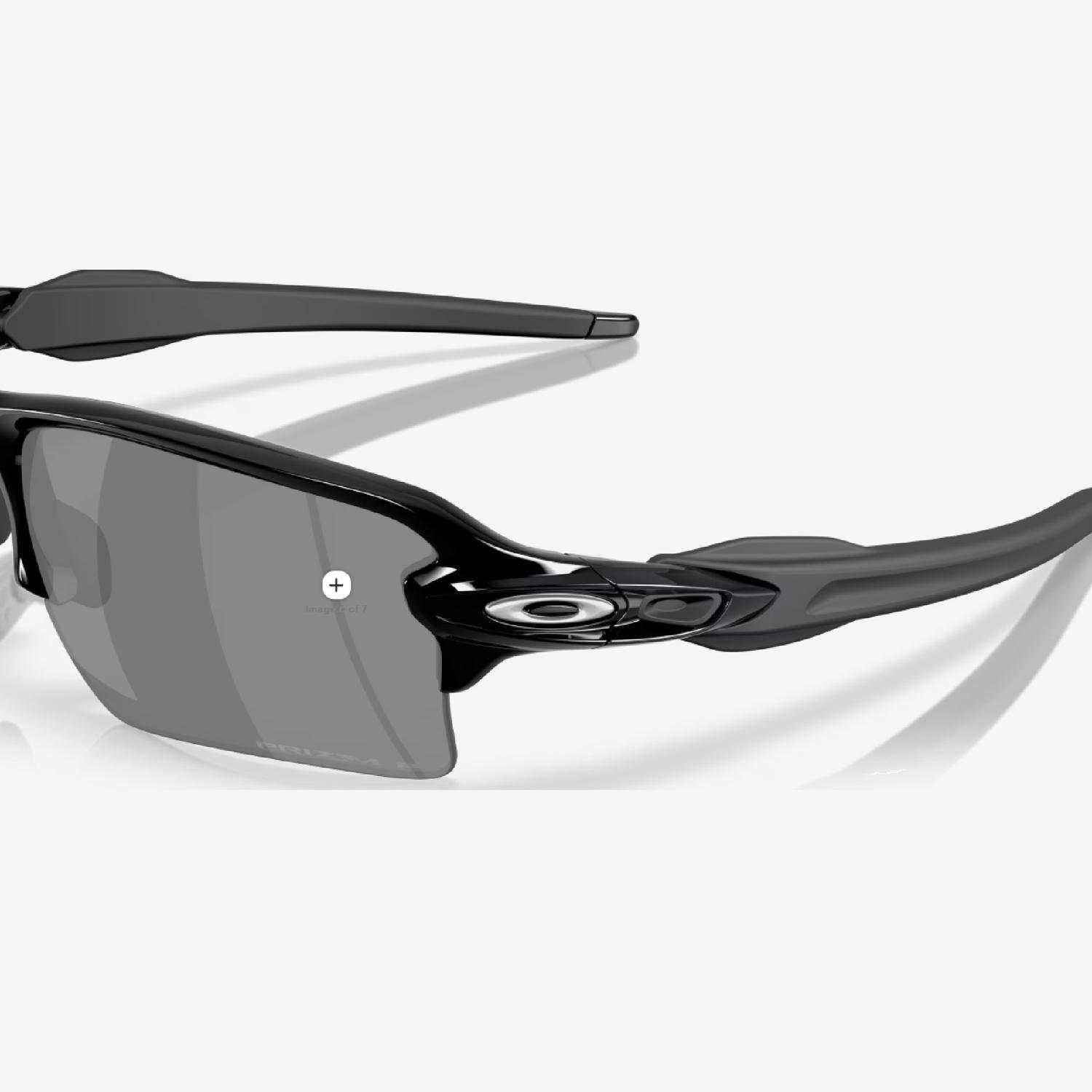 Oakley Flak 2.0 XXL Sunglasses Men's Polished Black Frame Prizm Black Lens Polarized