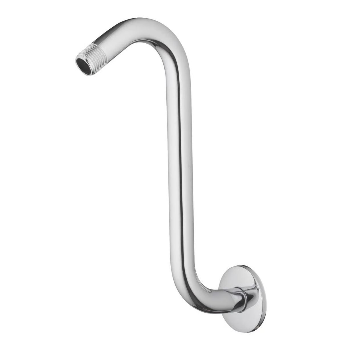 Oakbrook Collection Chrome Stainless Steel Shower Arm and Flange