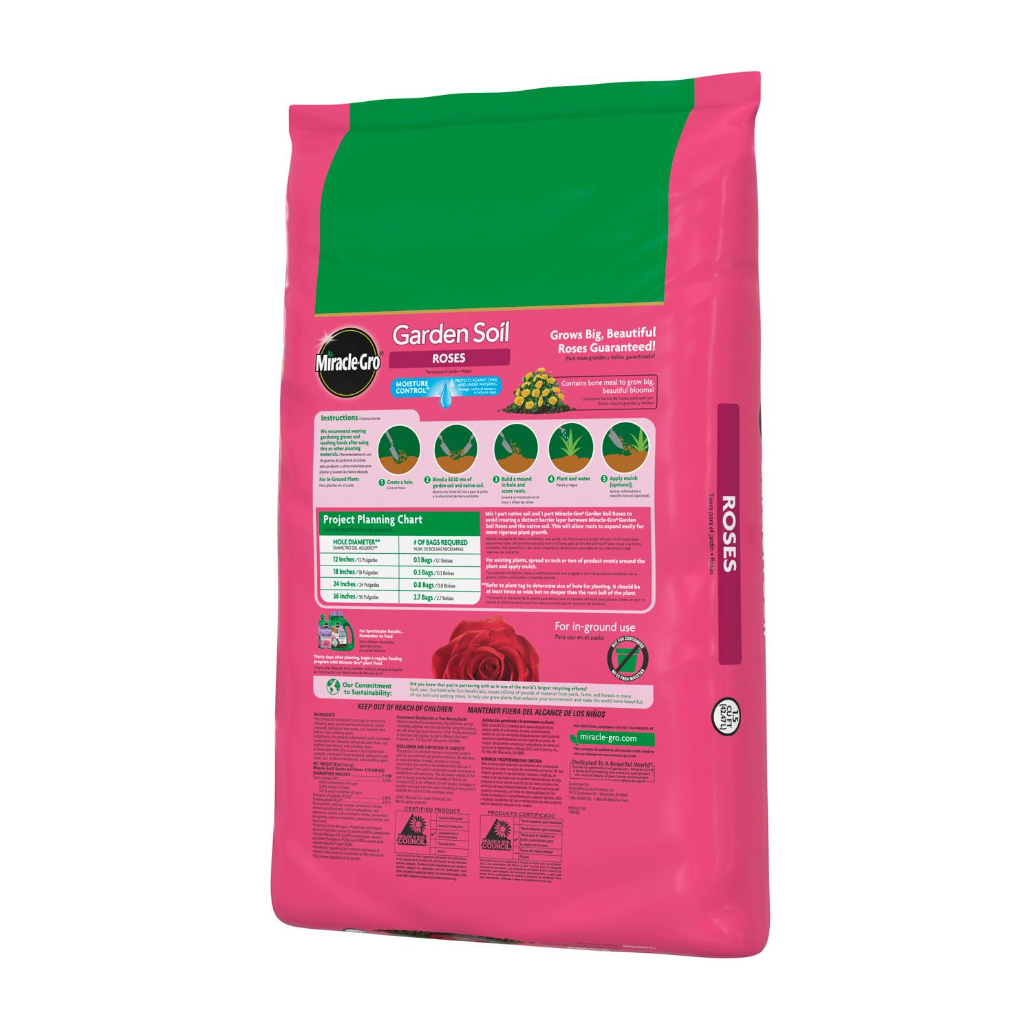 Miracle-Gro Rose Garden Soil 1.5 cu ft