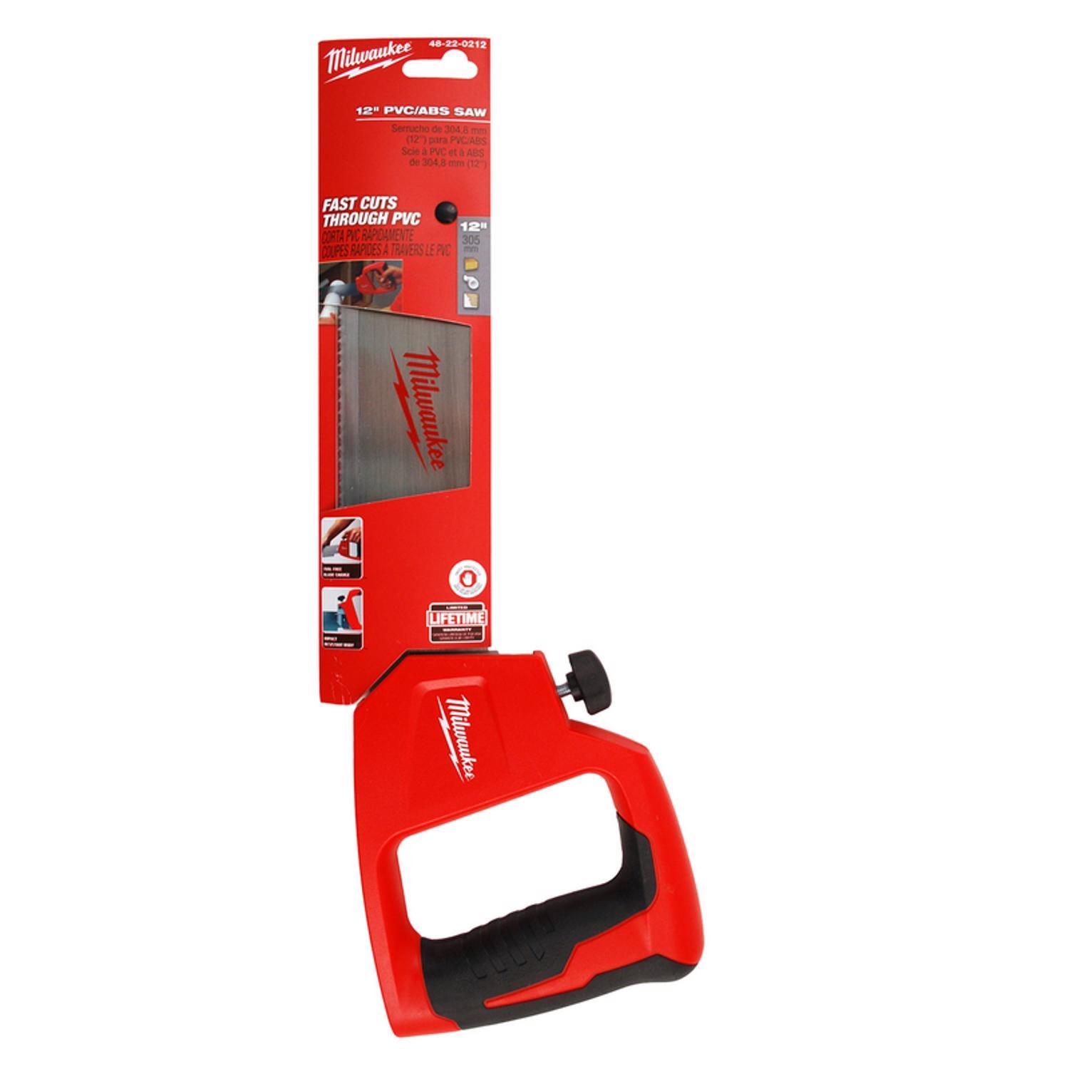 Milwaukee 12 in. Steel PVC/ABS Saw 10 TPI 1 pc Stine Home + Yard