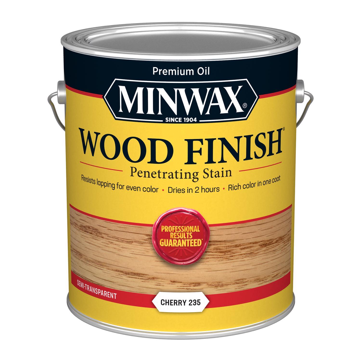 Minwax Wood Finish Semi-Transparent Cherry Oil-Based Penetrating Wood Stain 1 gal