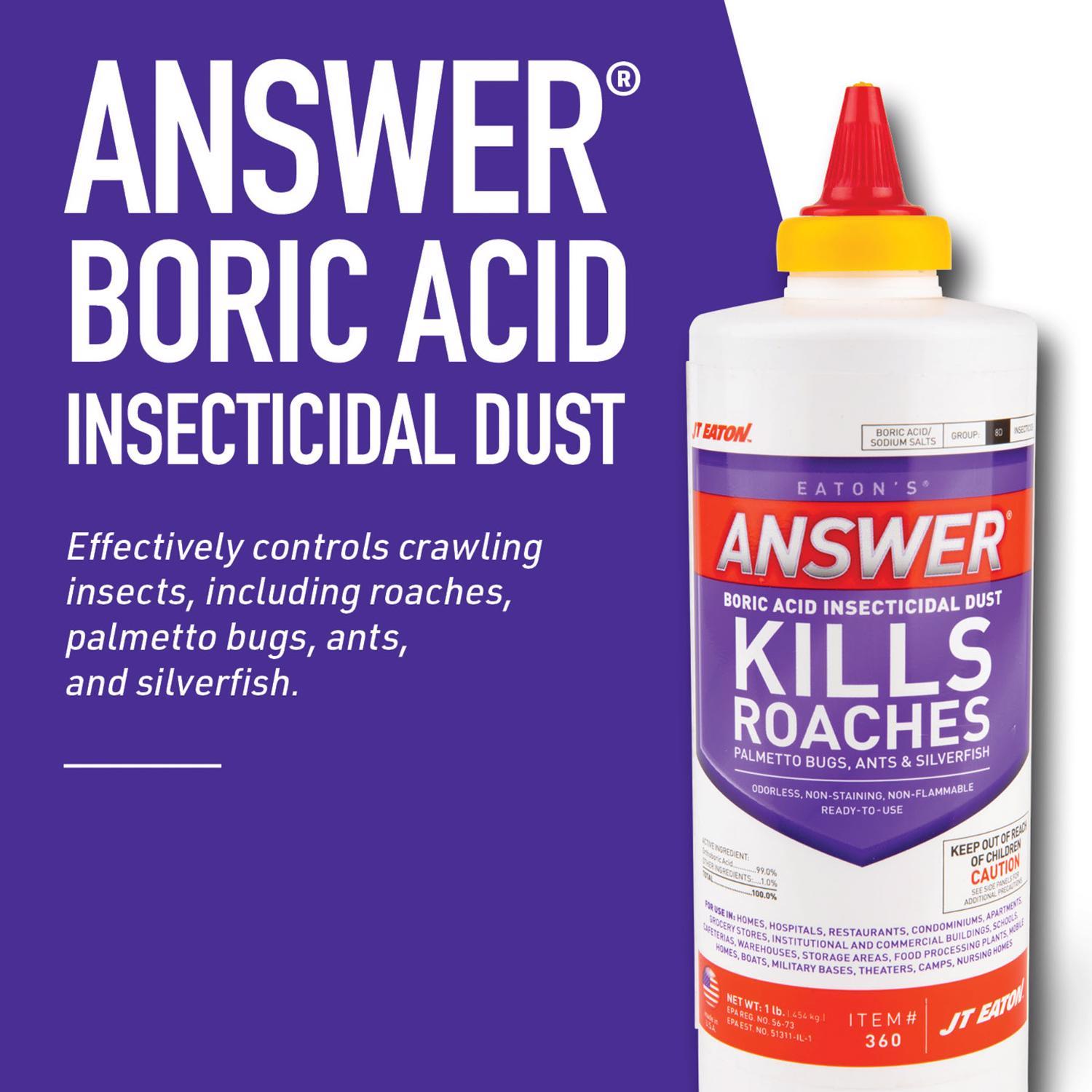 JT Eaton Organic Insect Killer Dust 16 oz