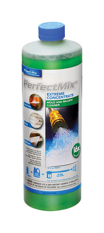 Perfect Mix Pressure Washer Mold and Mildew Cleaner Concentrate Bottle 32 oz.