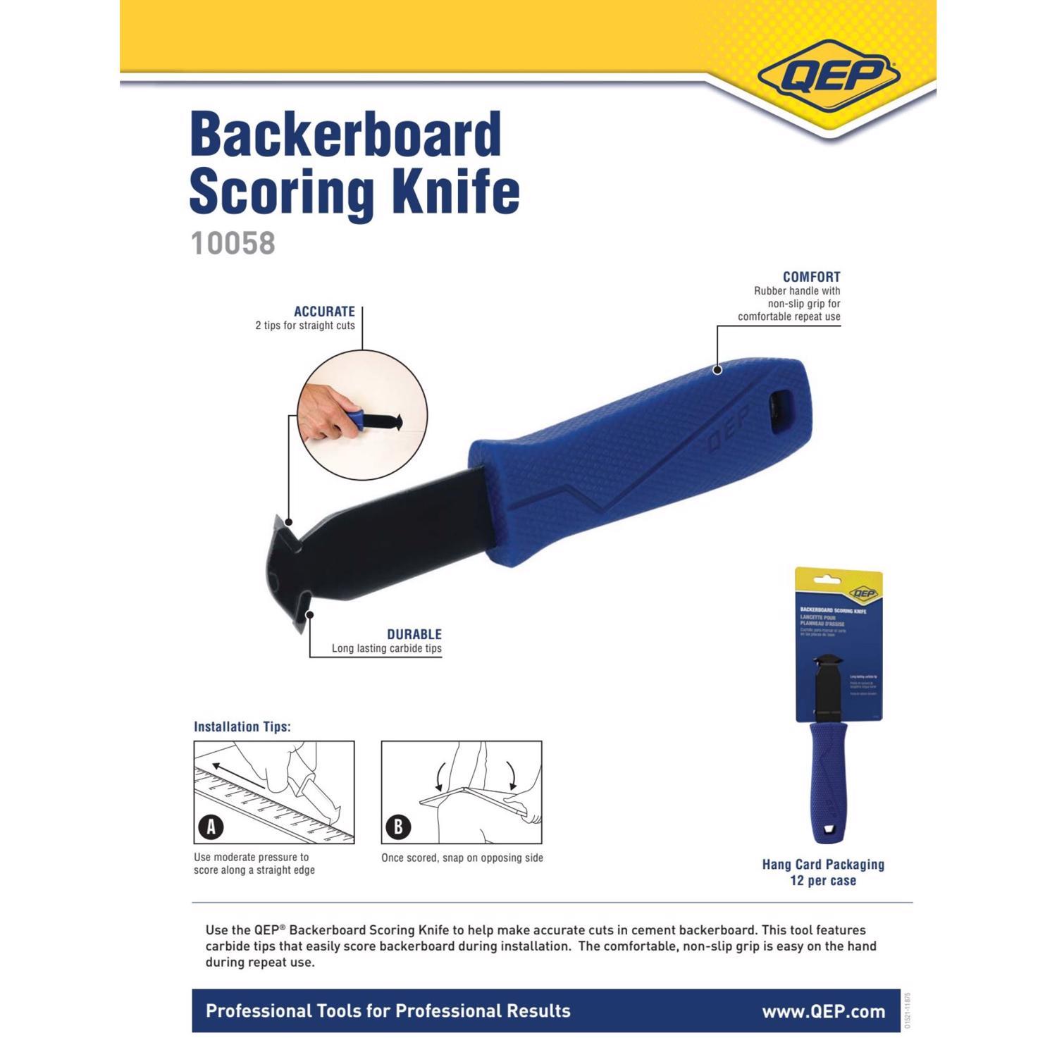 QEP 9.5 in. H Carbide Flooring Knife 1 pk