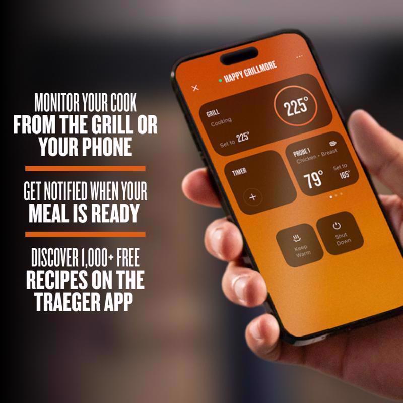 Traeger Westwood XL Wood Pellet WiFi Grill and Smoker Black/Silver