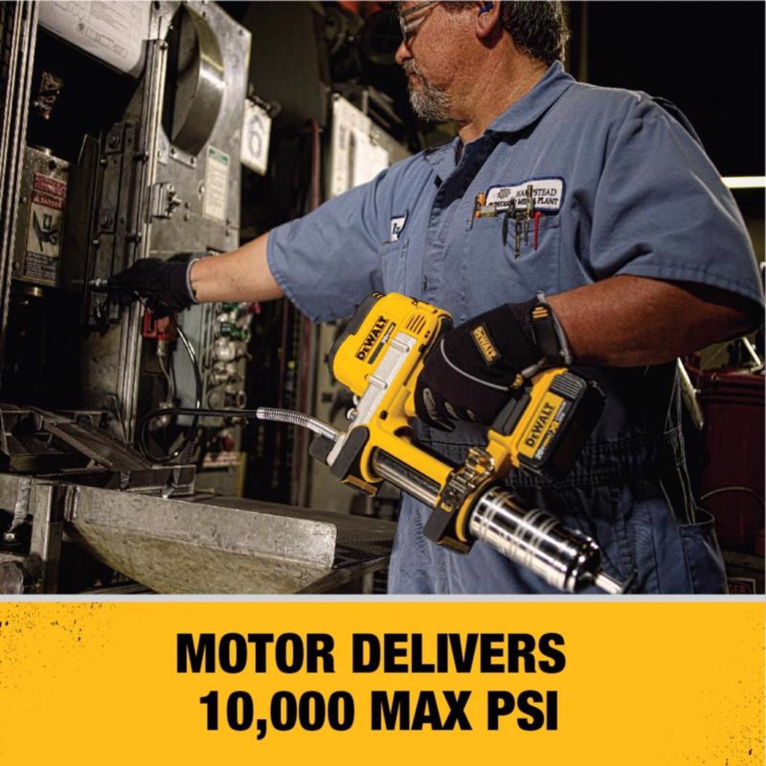 DeWalt 20V MAX Cordless Grease Gun Kit 14.5 oz
