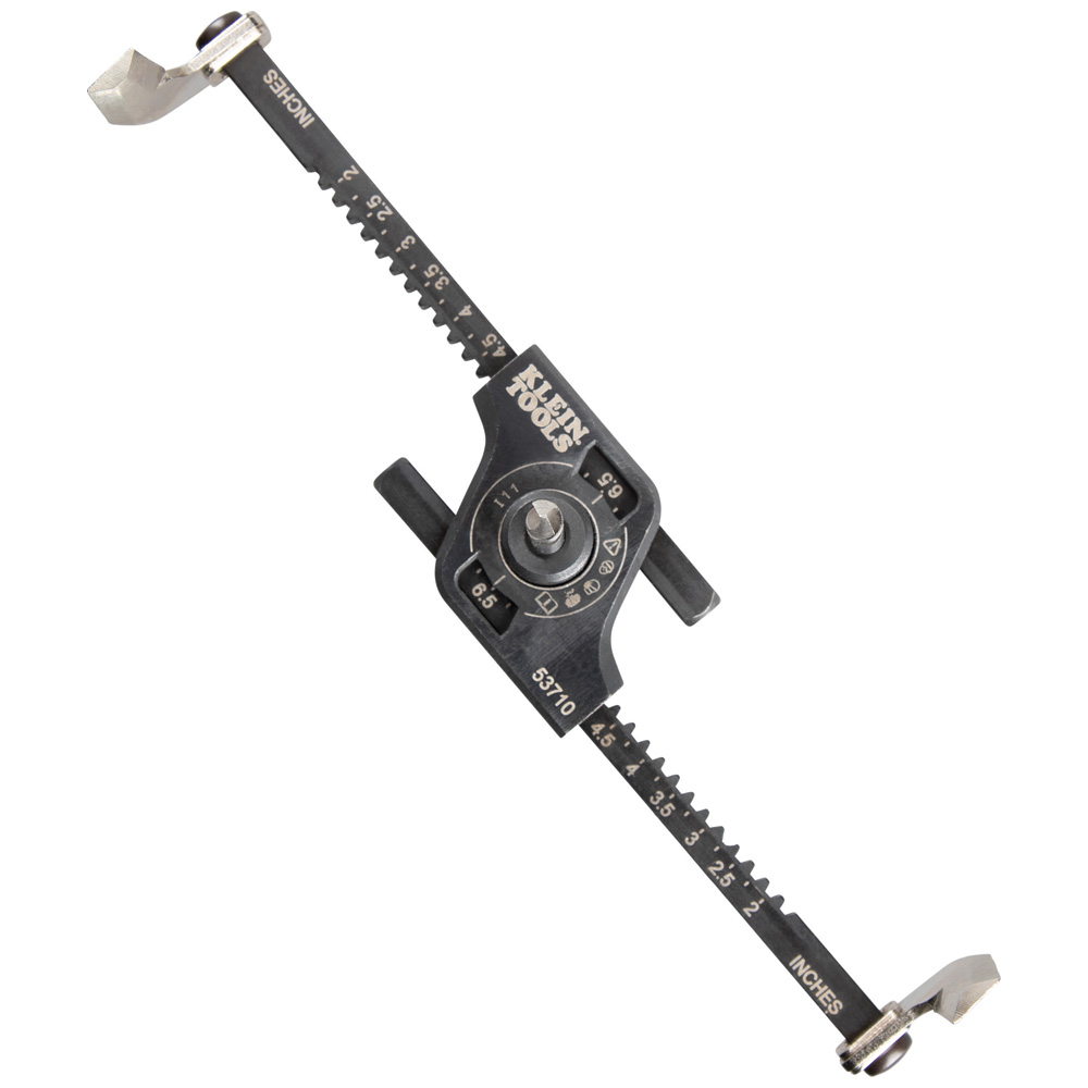 Klein Adjustable Hole Saw with Auto-Set Arms