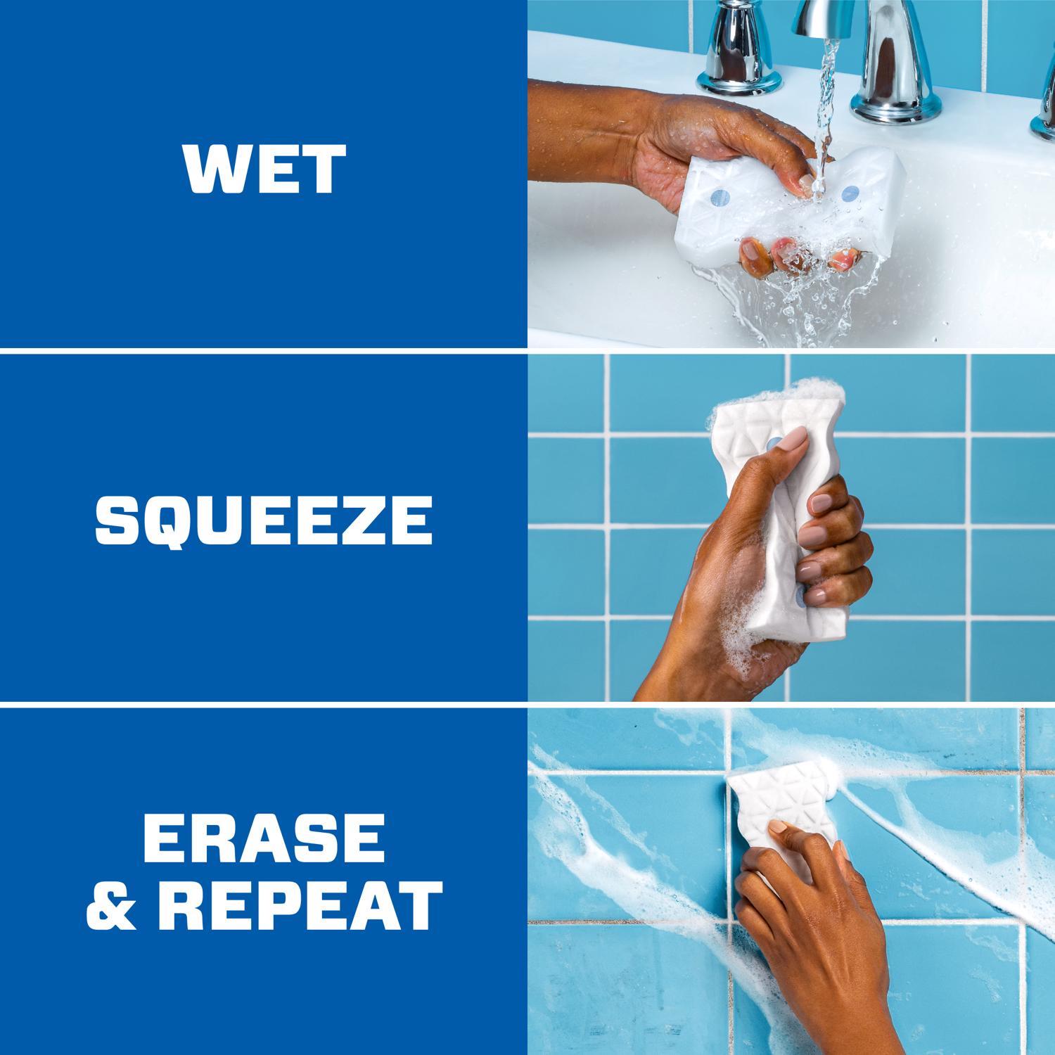 Mr. Clean Ultra Foamy Heavy Duty Cleaning Pad For All Purpose 4.6 in. L 3 pk