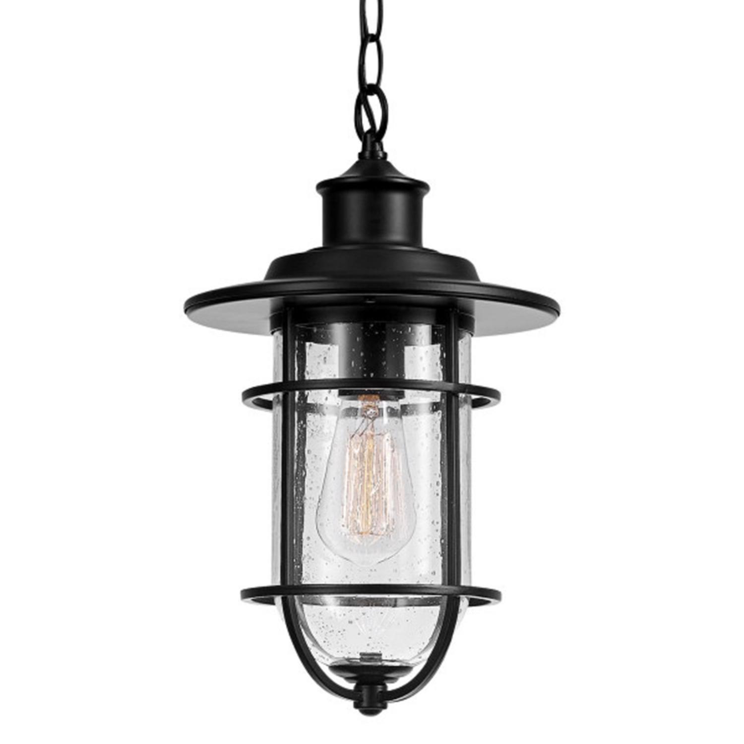 Globe Electric Turner Matte Black 1 lights Pendant Light
