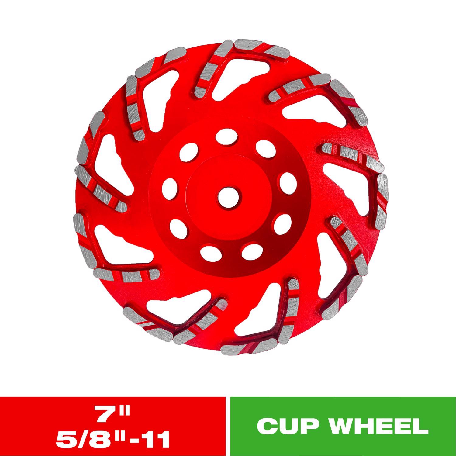 Diablo 7 in. D X 5/8-11 in. Masonry Cup Wheel