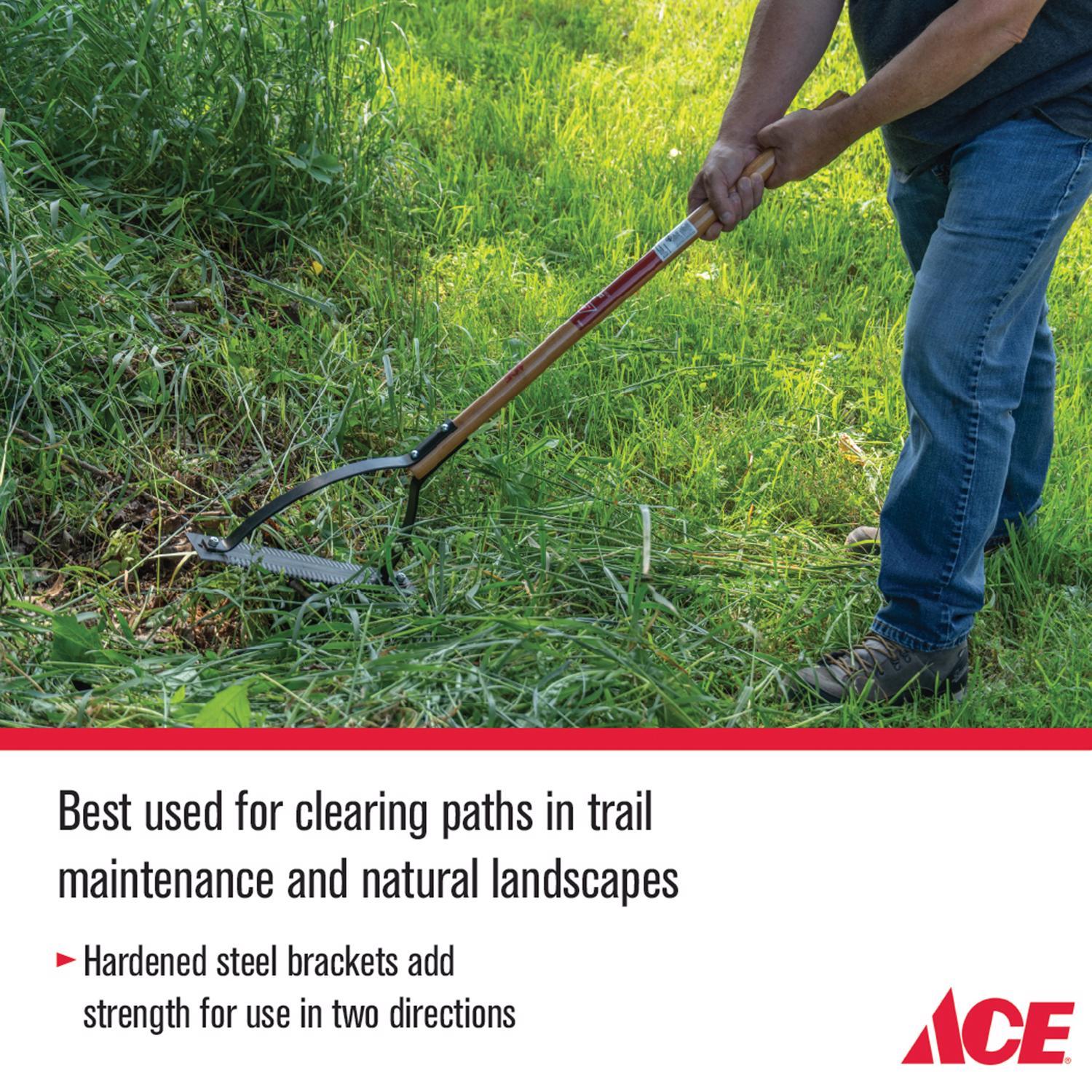 Ace 30 in. Steel Serrated Weed Cutter