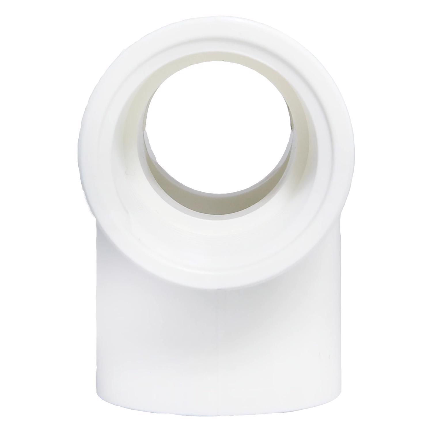 Charlotte Pipe Schedule 40 1/2 in. FPT X 1/2 in. D FPT PVC Threaded Tee 1 pk