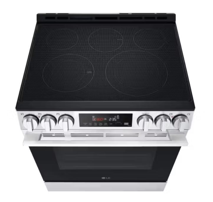 LG 6.3 cu ft. Smart Electric Slide-in Range with Air Fry & EasyClean