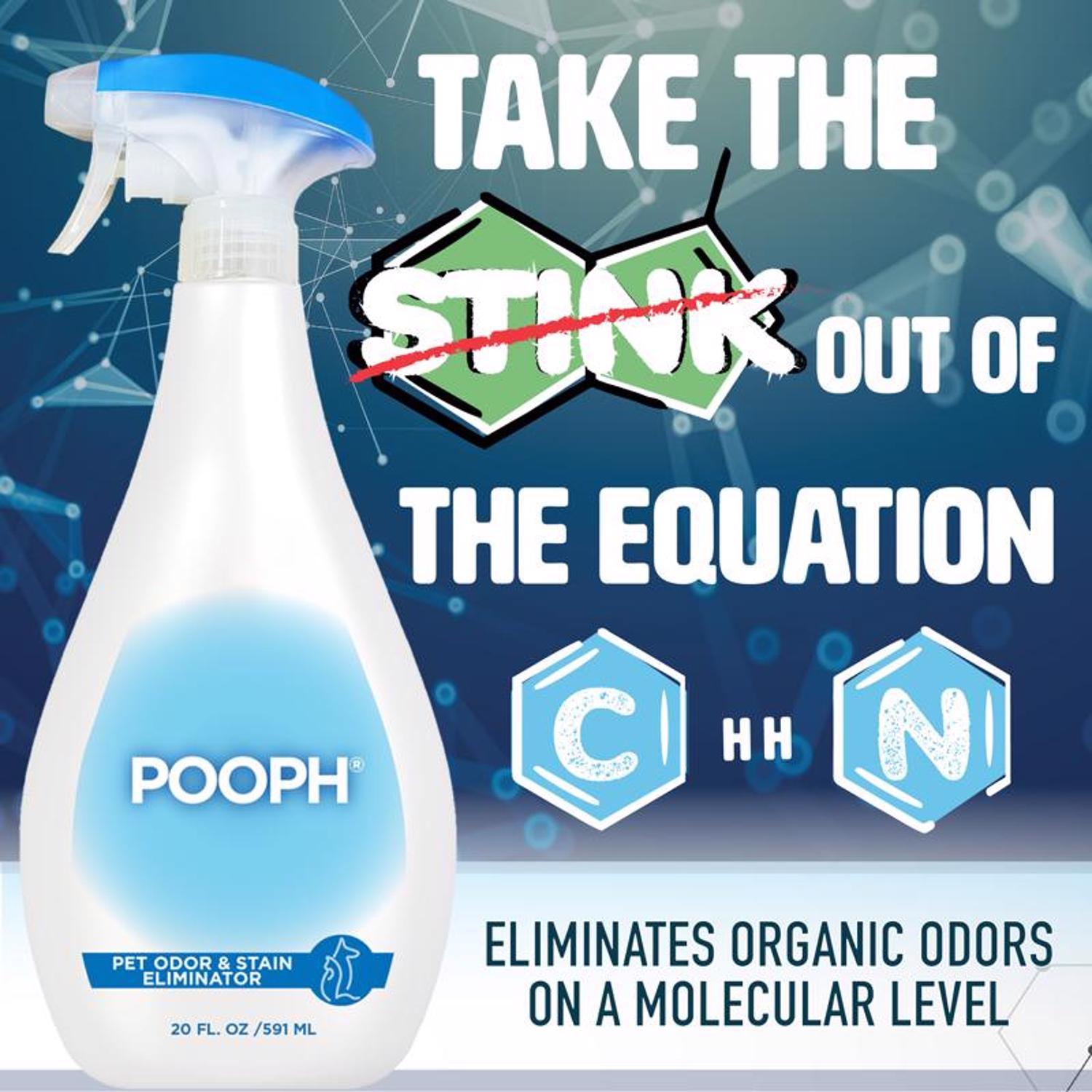 Pooph Pets Liquid Odor & Stain Eliminator 20 oz