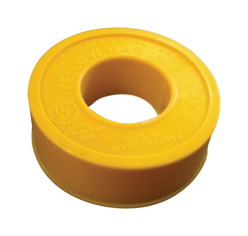 Ace Gas Line Yellow 1/2 in. W X 260 in. L Thread Seal Tape