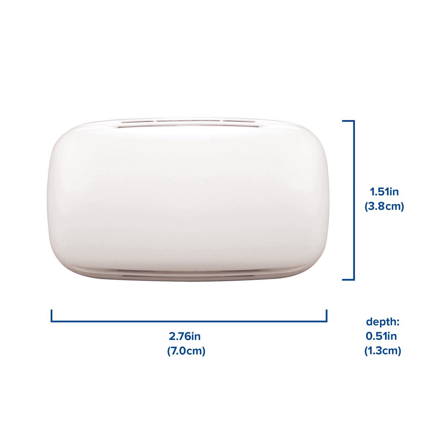 Heath Zenith White Plastic Wired Door Chime