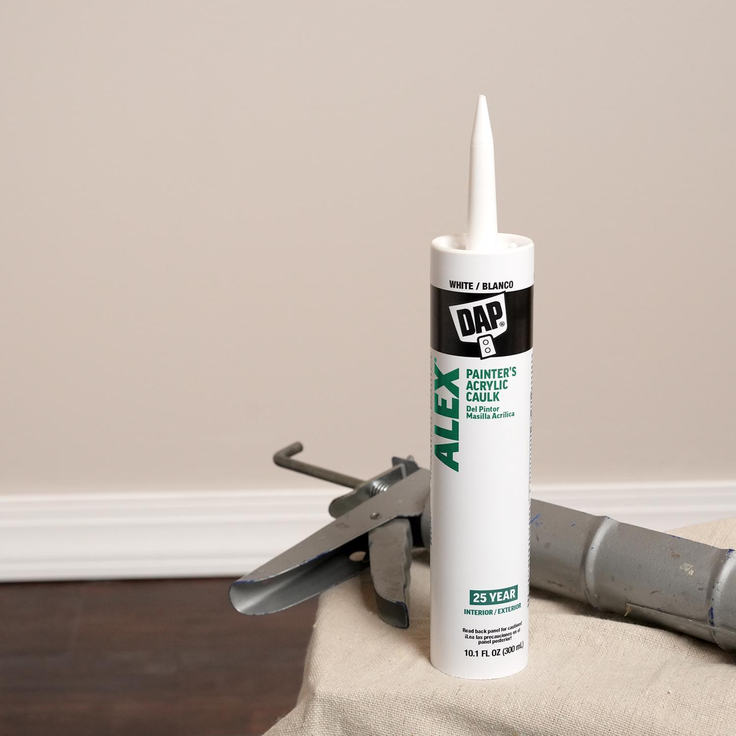 DAP Alex White Acrylic Latex Painter's Caulk 10.1 oz