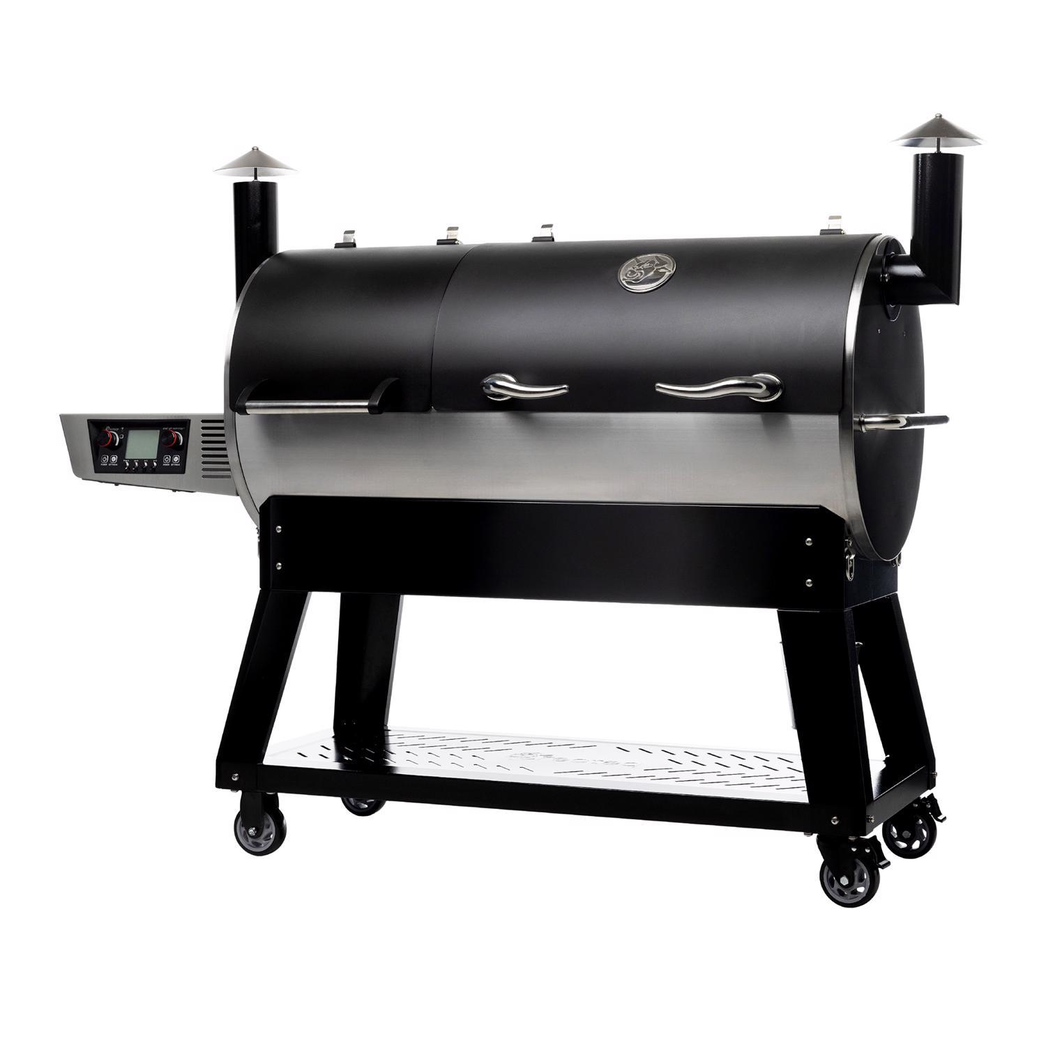 Recteq Wood Pellet Grill and Smoker Black/Silver