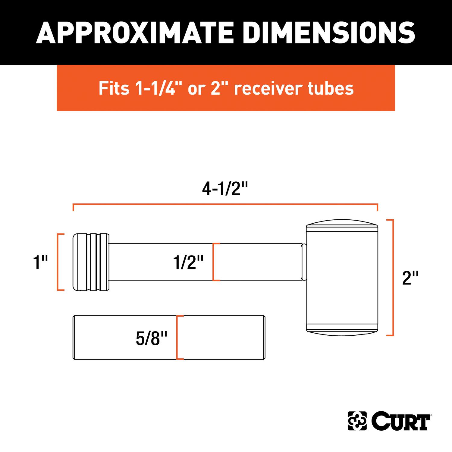 CURT Locking Hitch Pin